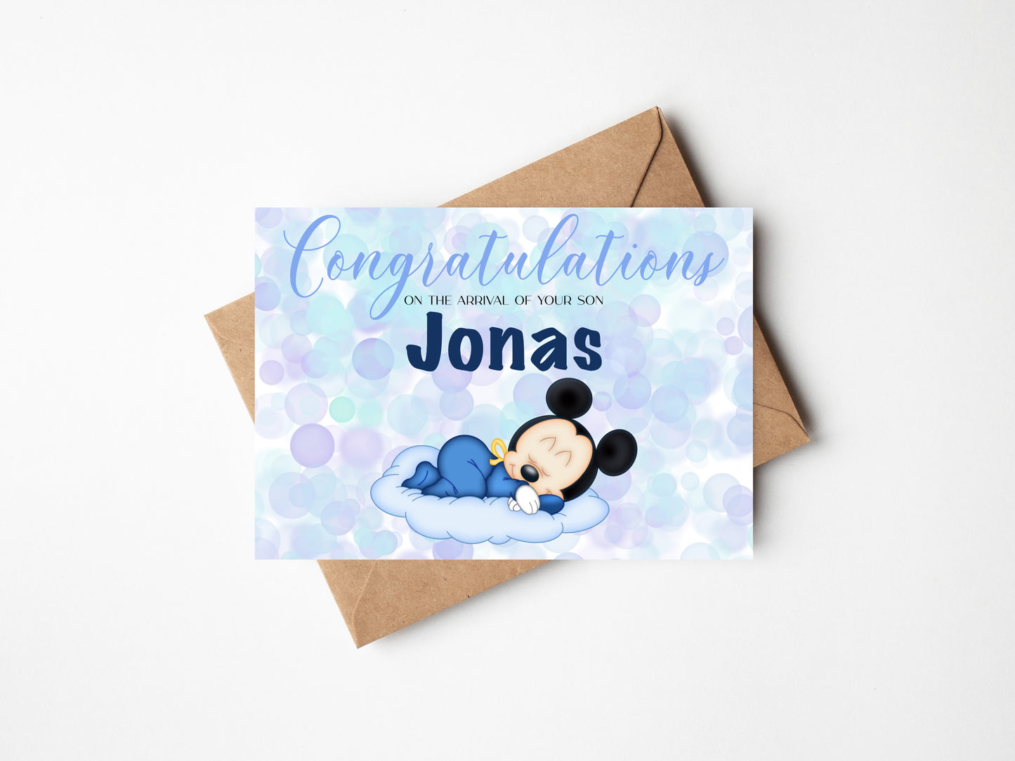 Personalised Congratulations - New Baby