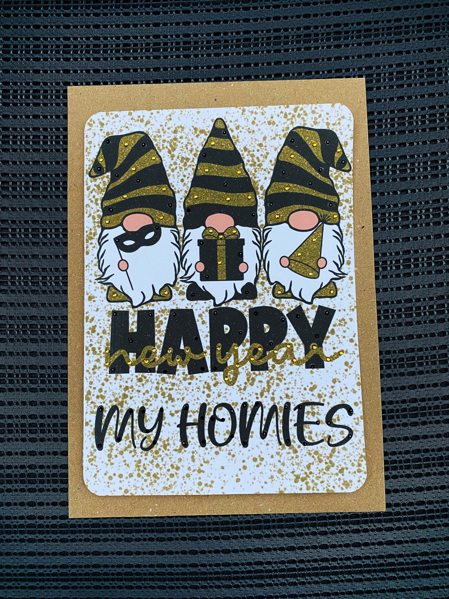 Personalised Happy New Year Card - Cute Gonks