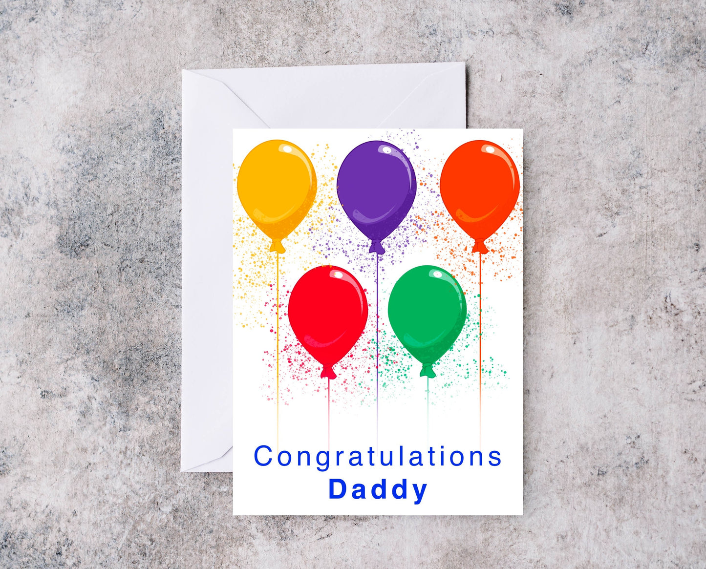 Personalised Balloon Card