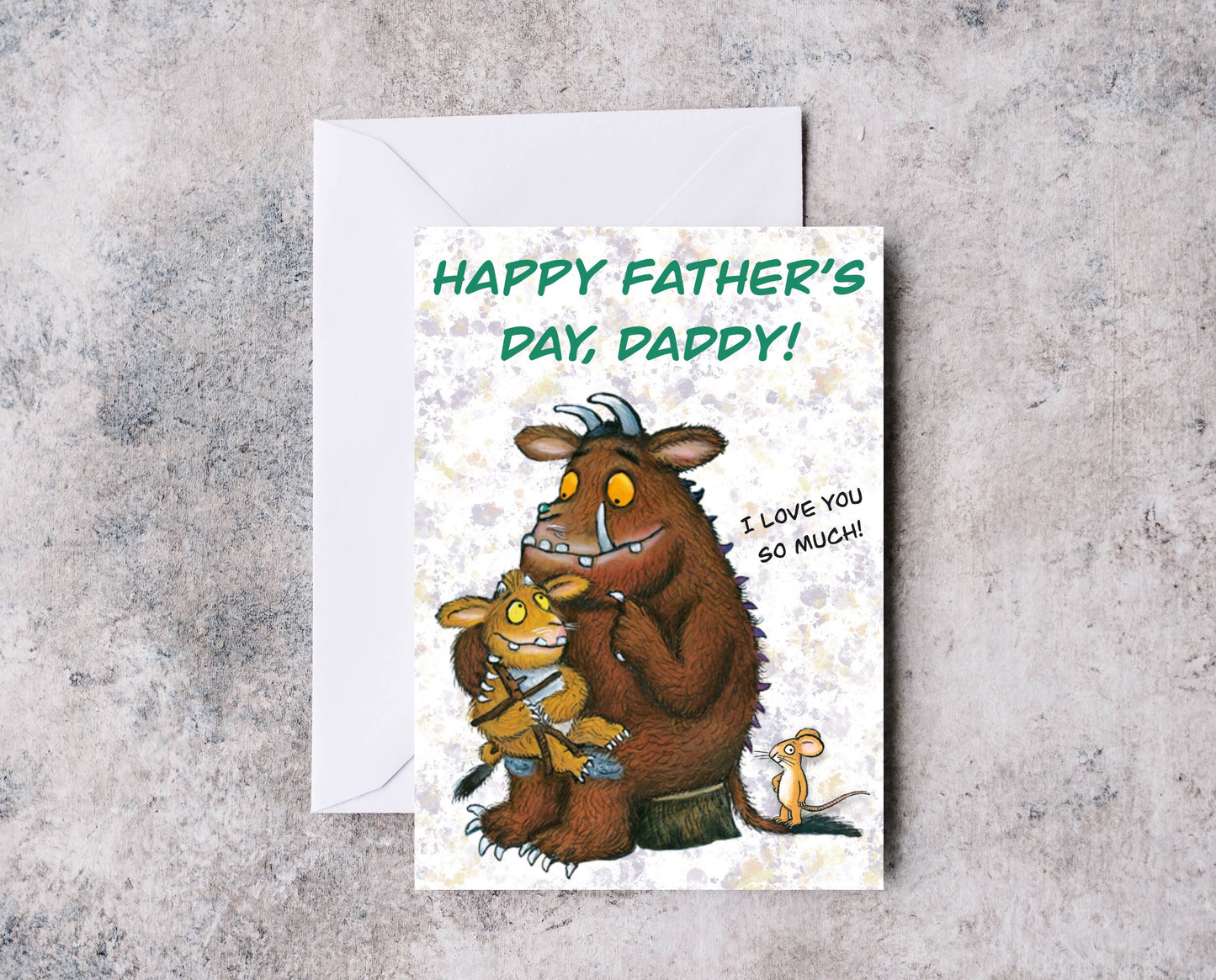 Gruffalo Inspired Daddy Father’s Day Card