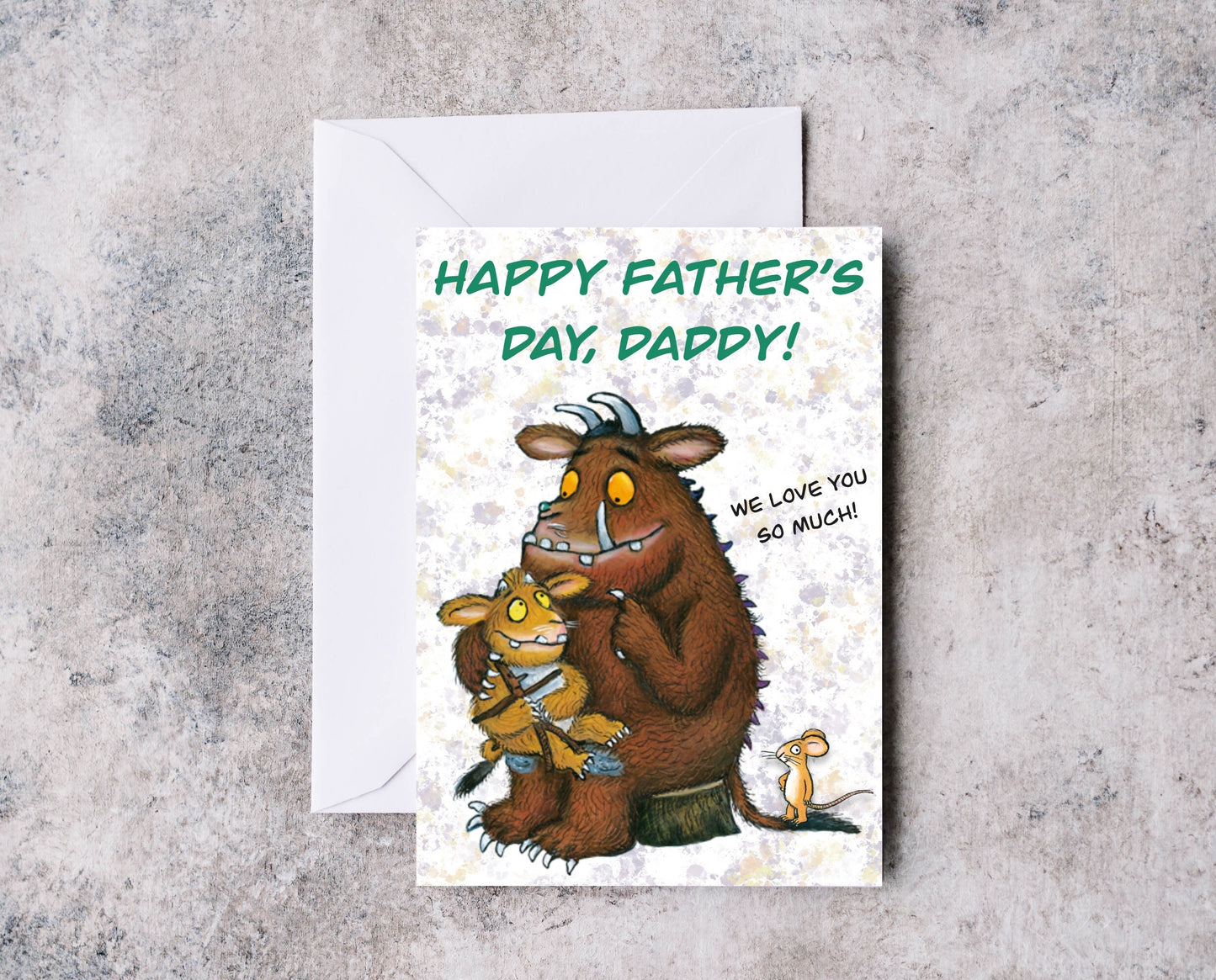 Gruffalo Inspired Daddy Father’s Day Card