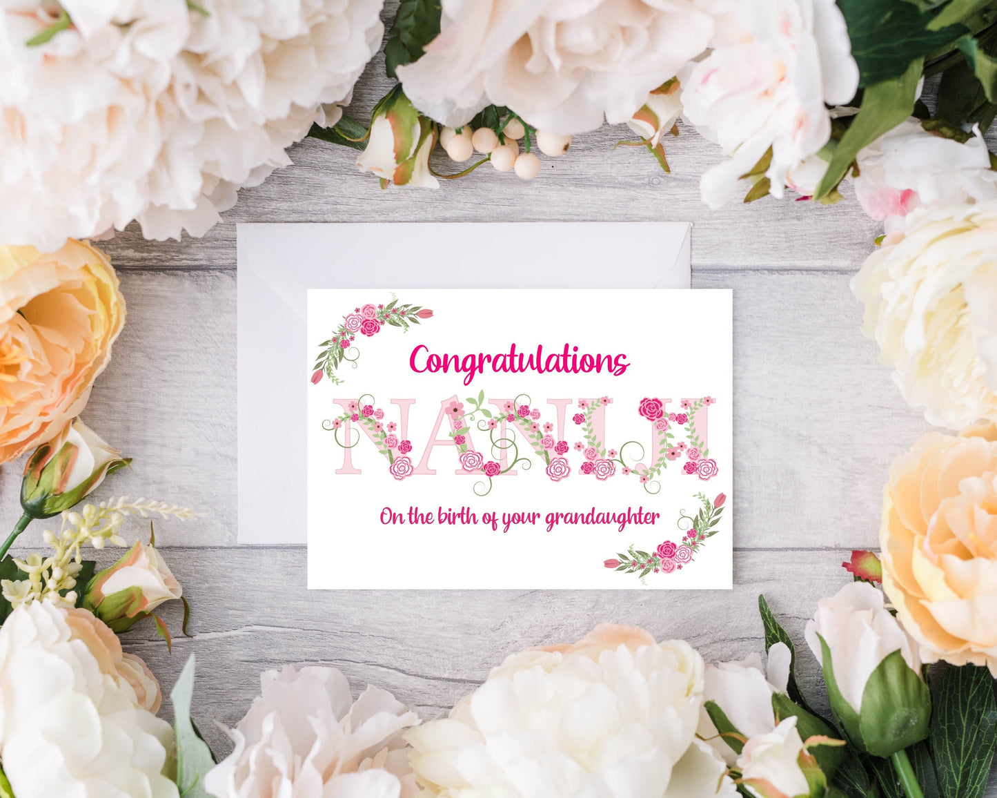 Personalised Congratulations Nani Ji Card