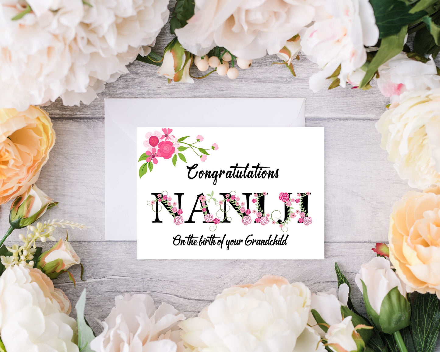 Personalised Congratulations Nani Ji Card