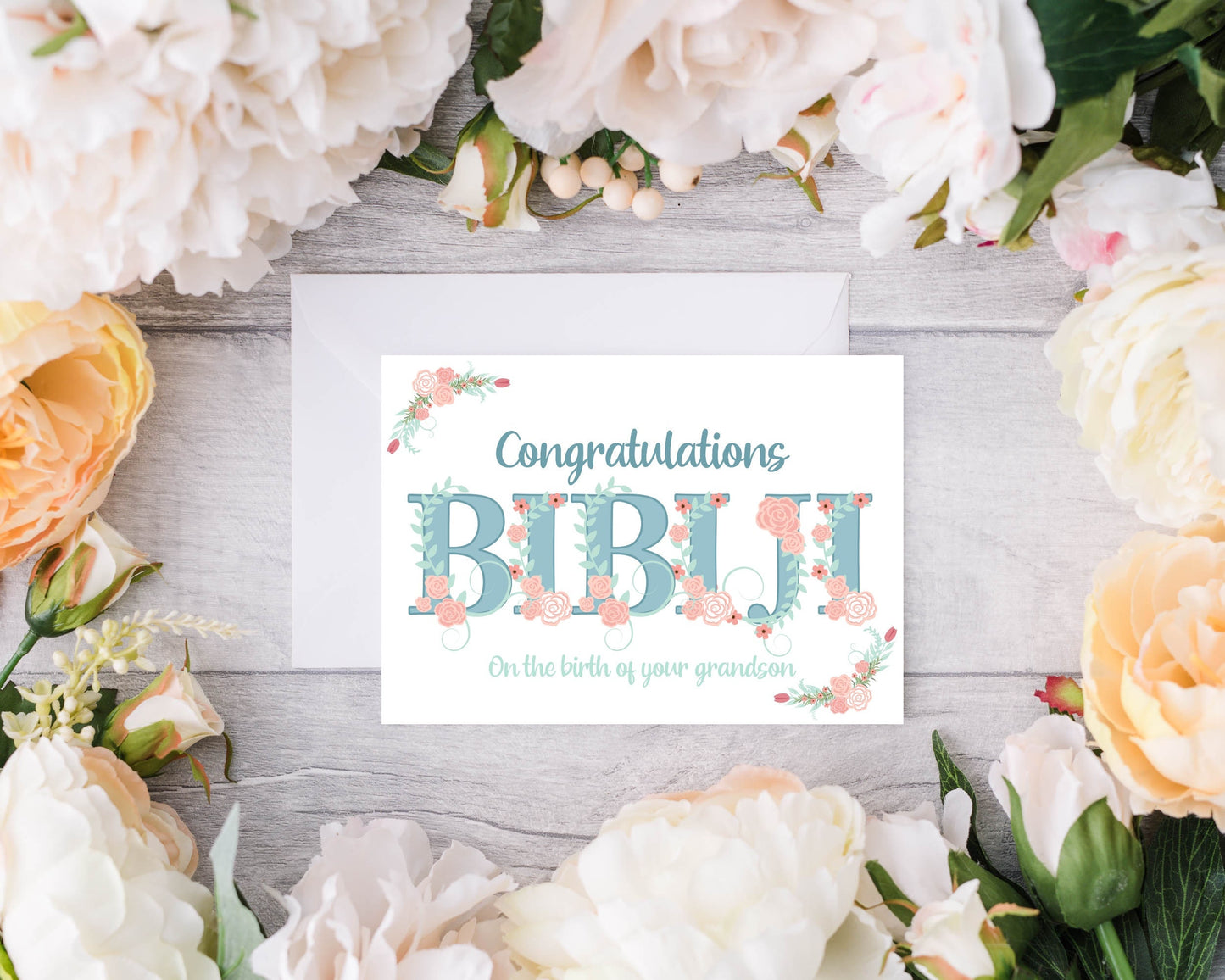 Personalised Congratulations Bibi Ji Card