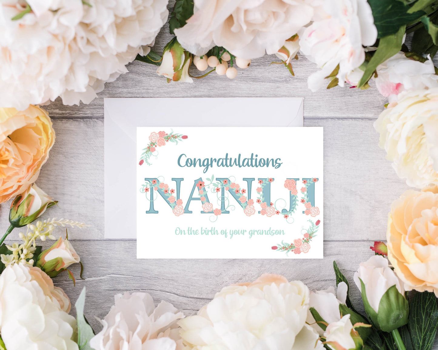 Personalised Congratulations Nani Ji Card