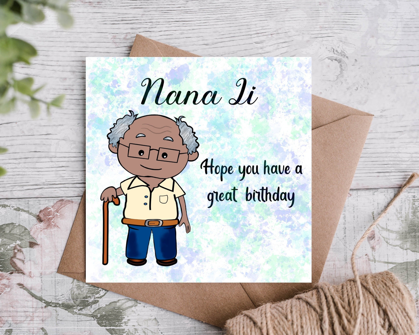 Birthday Card For Nana Ji