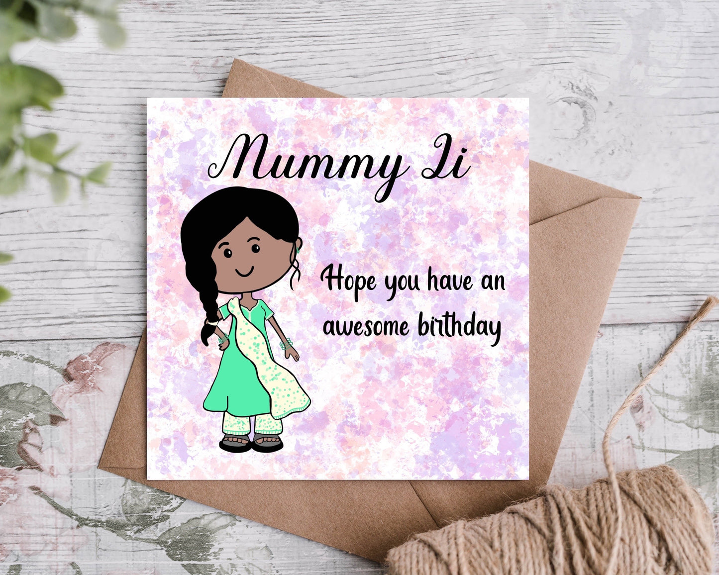 Birthday Card For Mummy Ji